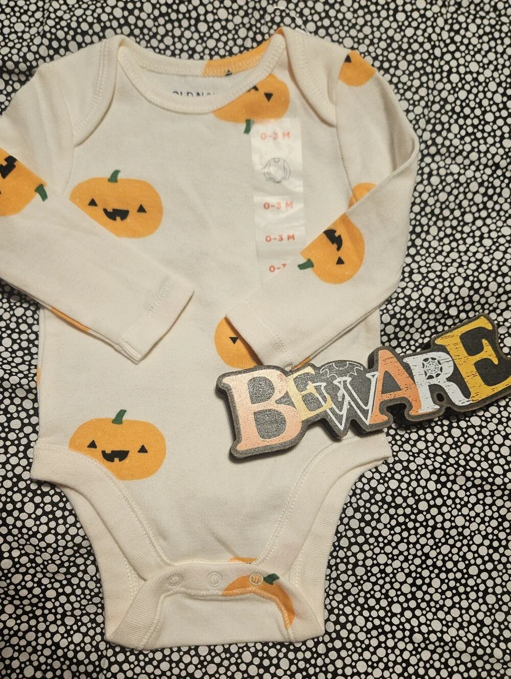 Infant Pumkin Patch Onesies x2